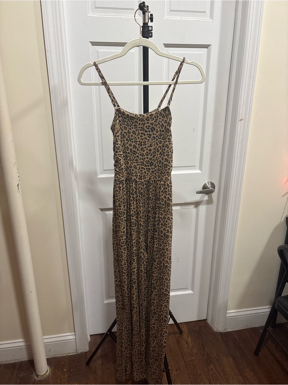 American Eagle Cheetah Print Jumpsuit